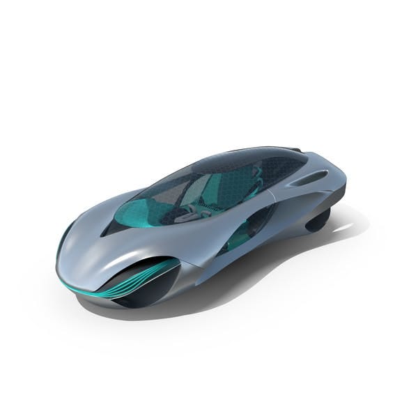 Sci Fi Hover Car Taihoo 3D