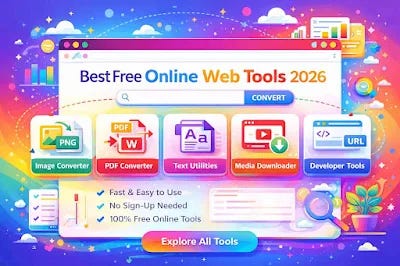 Complete List of Free Online Web Tools (2026)
