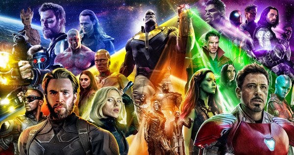 Avenger Infinity War Bioskop 21<br/>