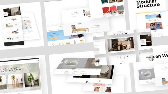 Clean Website Promo Product Promo Video Templates
