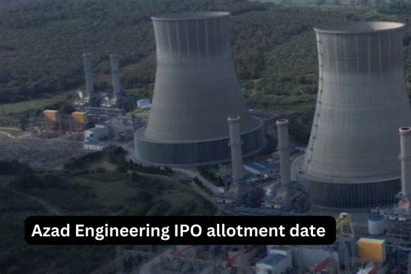 Azad Engineering IPO Allotment Date: Check Status