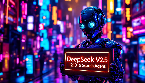 DeepSeek-V2.5 (1210) & Search Agent: This GREAT Opensource LLM got MUCH BETTER!