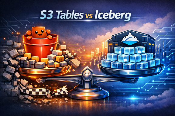 Mastering AWS Data Lakes: Is Apache Iceberg Worth the Self-Managed Effort Over S3 Tables?