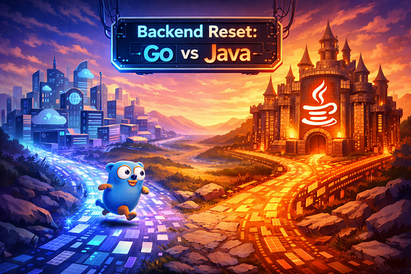 Golang vs. Java in 2026: My Candid Take if I Had to Start Backend Again