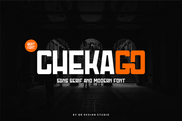 Chekago Sans-Serif Font