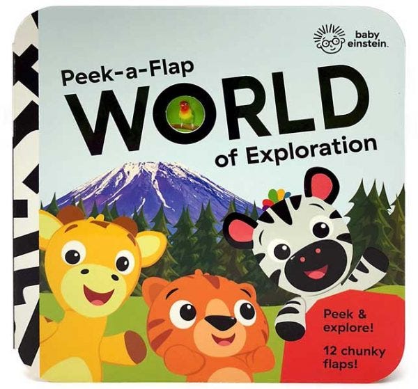 Children's Books Best Travel Books Baby Einstein World of Exploration Image via Amazon