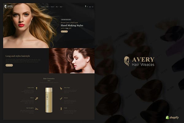 Avery Shopify CMS Templates