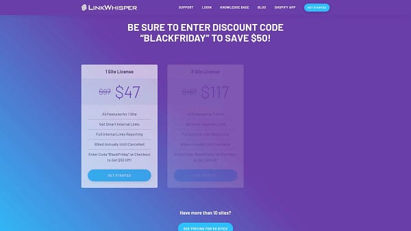 Unlock Powerful Internal Linking: Save $50 with Link Whisper This Black Friday!