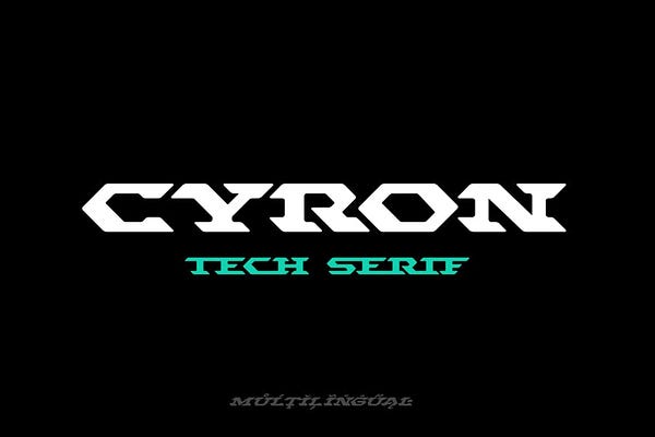 CYRON Font Free Download