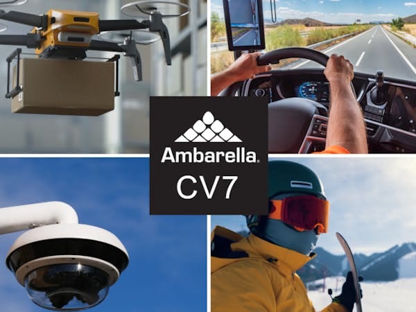 Ambarella Boosts On-Device Computer Vision Performance, Efficiency With the New CV7