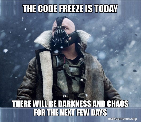 code freeze bane