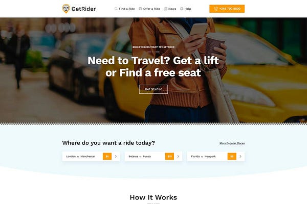 Getrider Site Templates Web Templates