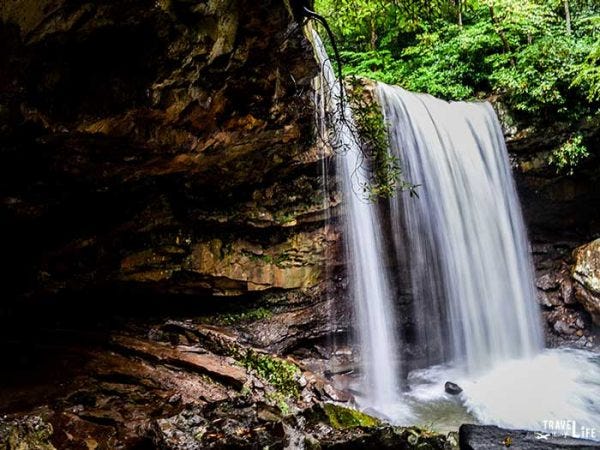 Ohiopyle State Park Cucumber Falls Pa