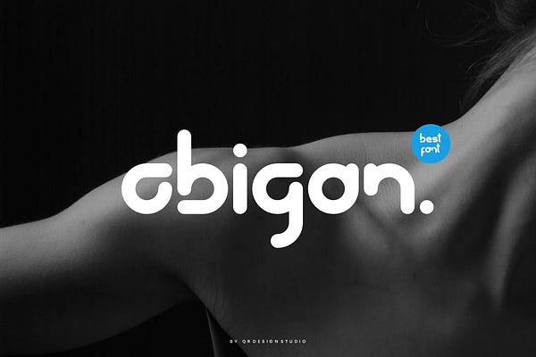 Abigon — Modern Minimal Font (Fonts / Sans-Serif)