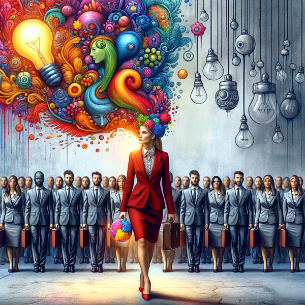 What’s diversity for AI image creation? A blue man.
