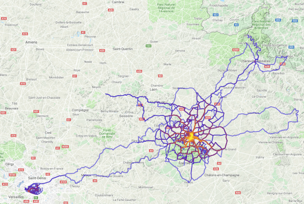 Profil cartographique de Florent C