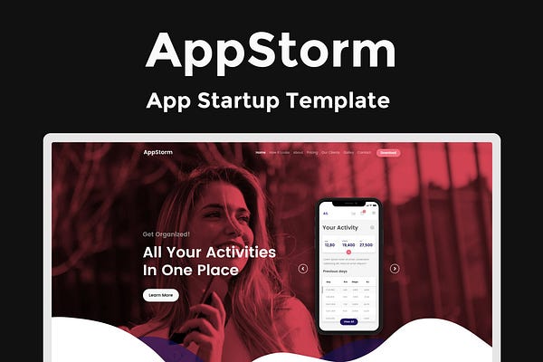 AppStorm Site Templates Web Templates