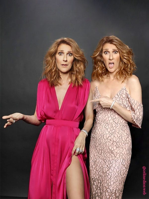 Which one is Celine Dion ? (Photo: Olivier Samson-Arcand, OSA IMAGES)