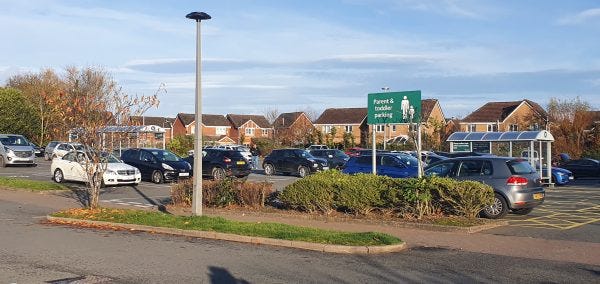 Car park at Morrisons in Carlisle. Taxi to Morrisons, Taxi from Morrisons