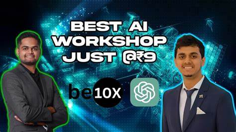 AI for Everyone: A Review of the Be10X Rs 9 Workshop