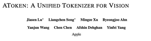Apple’s Traditional Strength Strikes Again, Finally Unifying Three Modalities in the Visual Field