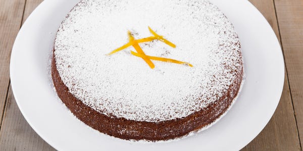 Holiday citrus olive oil cake