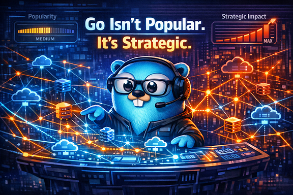 Go’s Silent Ascent: Why It’s More Strategic Than Popular in 2026