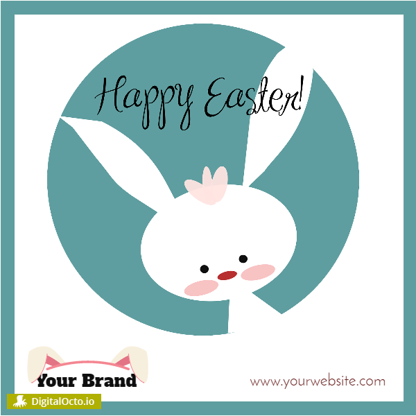 Happy Easter - bunny design