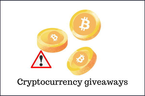 crypto scam giveaways