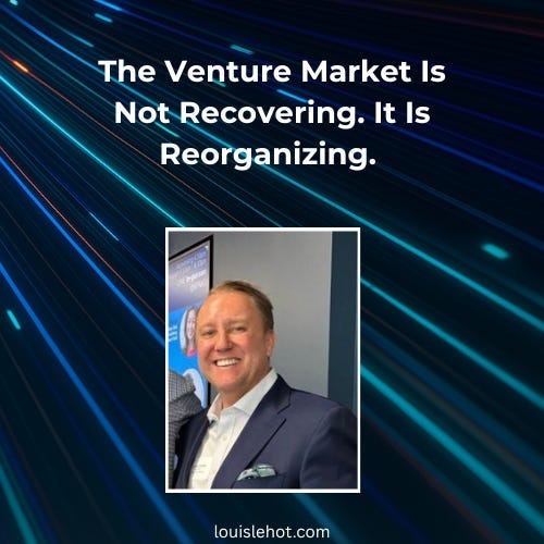 The Venture Market Is Not Recovering. It Is Reorganizing.