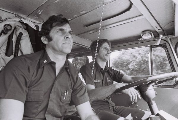 Captain Rob (left) — Circa 1970s