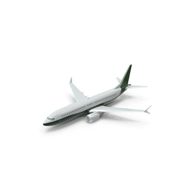 Turbofan Aircraft Scale Model (3D)