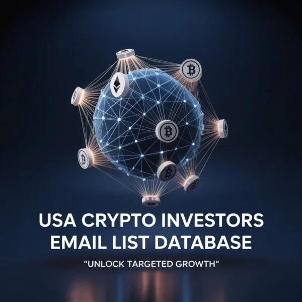 USA Crypto Investors Email List Verified Crypto Companies & Funds