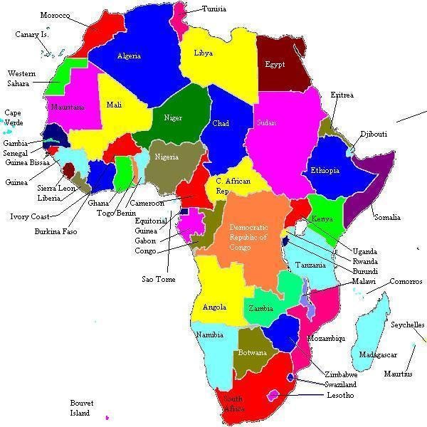 Jungle Maps Map Of Zamunda Africa