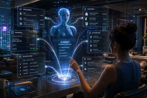Agentes de IA: A Tecnologia que Vai Substituir Apps e Assistentes Virtuais Como Você os Conhece