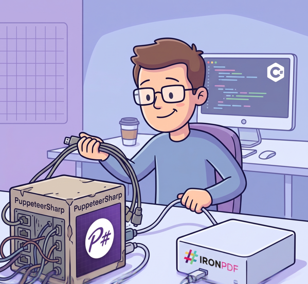 Migrating from PuppeteerSharp to IronPDF in C#: The Complete Guide