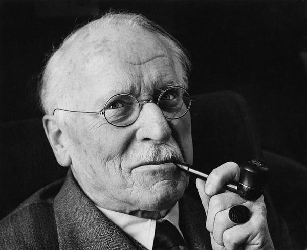 Carl Jung Smoking Pipe