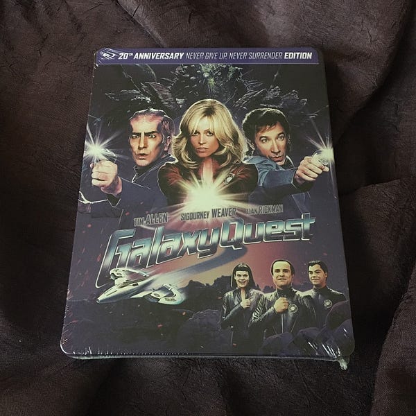 Review And Unboxing Of GALAXY QUEST 20th Anniversary Blu-ray Steelbook ...