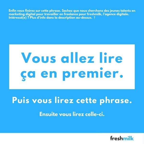 Freshmilk, agence digitale Genève