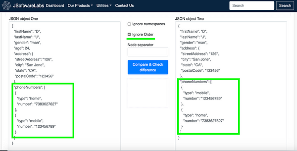 how-to-compare-two-json-objects-or-files-online