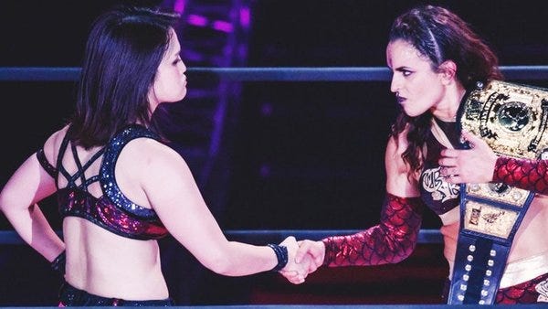 Thunder Rosa and Miyu Yamashita. TJPW Summer Sun Princess 22.