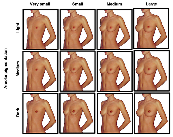 Naked Small Breast Variety 86