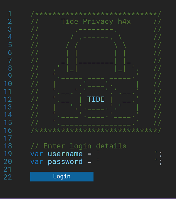 GitHub - tide-foundation/Tide-h4x-for-Privacy: A complete environment  utilizing the Tide Protocol used for public audit and hacking bounty