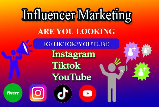I will research influencer for your influencer marketing