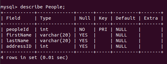 MYSQL