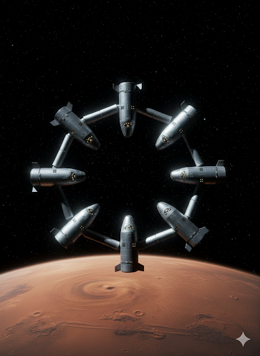 Artificial gravity on spacestation