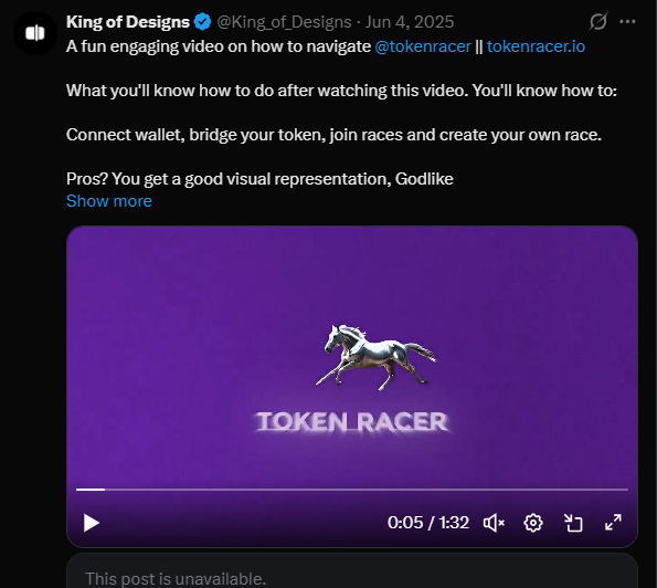  Token Racer — Turning a Confusing Staking Platform Into a Story People Could Trust