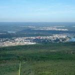 For scale, this is the nearby city of Ft. McMurray