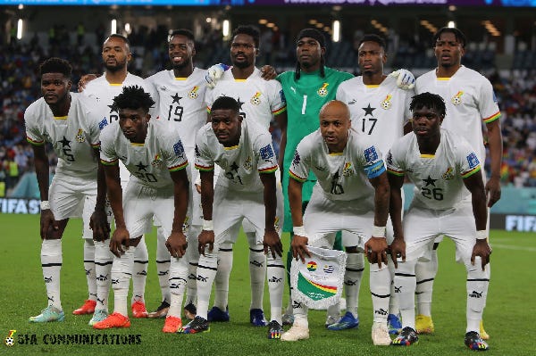 photo of Ghanaian team