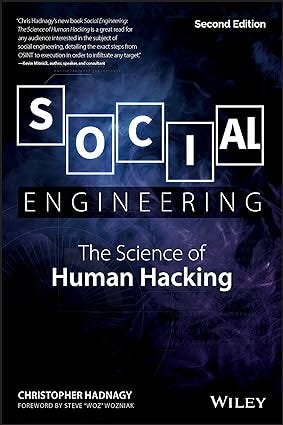 (Bookclub) Social Engineering: The Science of Human Hacking